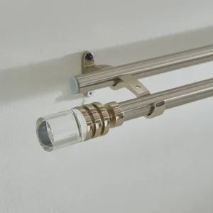 19mm Steel Double Curtain Rod