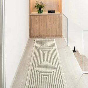 3D Lines Pattern Runner Carpet
