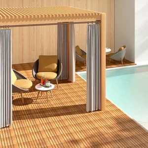Acacia Wood Patio Deck Tiles