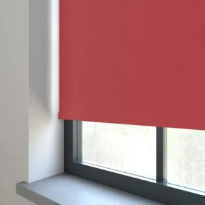 Amor Crimson Rose Roller Blind 1