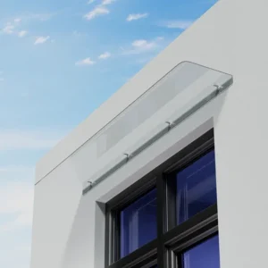 Arc Transparent Balcony Door Awning