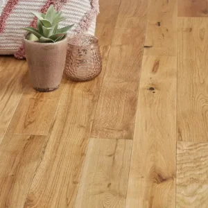 Barnwood Natural Oak Brushed & Oiled Solid Wood Flooring 1