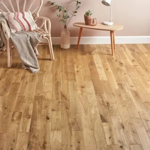Barnwood Natural Oak Brushed & Oiled Solid Wood Flooring