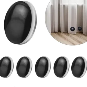 Black Magnetic Curtain Weights