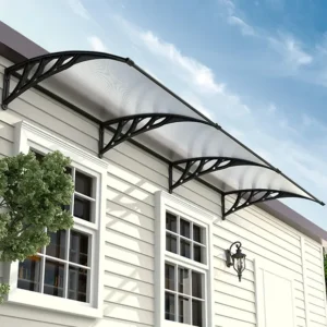 Black Window Door Awning Canopy