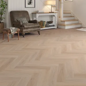 Brescia Coral Oak Herringbone SPC Click Vinyl