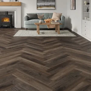 Brescia Riverside Oak Herringbone SPC Click Vinyl