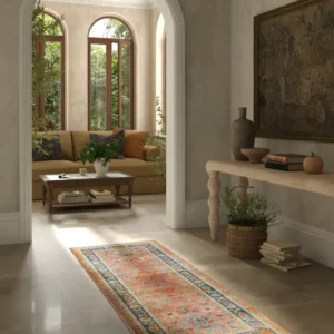 Calabria Coral Hallway Carpets