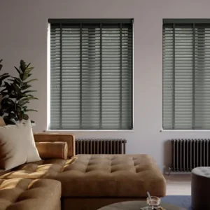 Charcoal 50mm Taped Venetian Blind