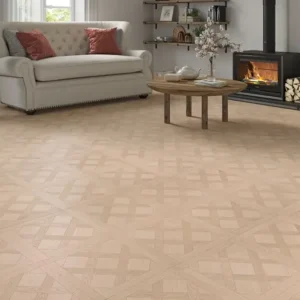 Clovelly Light Oak Parquet Laminate Flooring 12mm