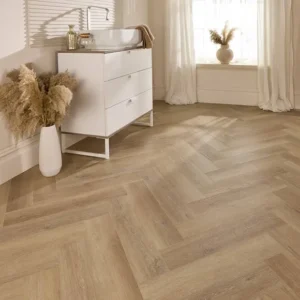 Columbian Oak Herringbone Click Vinyl