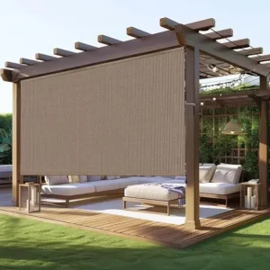 Cordless Outdoor Patio Roller Shade
