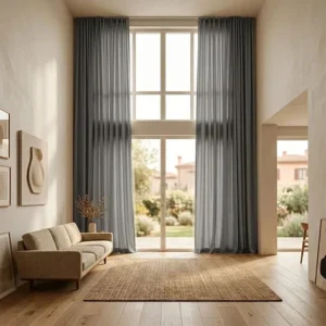 Custom Extra Long Blackout Curtains