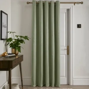 Fusion Strata Dim Out Woven Eyelet Curtain