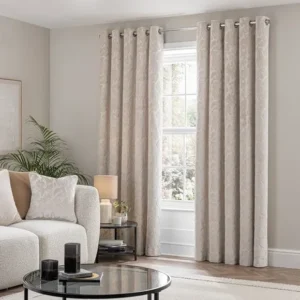 Giovanna White Velvet Curtains