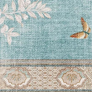 Hampton Soft Blue Hallway Carpets