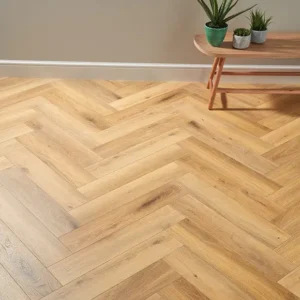Herringbone Bayside Oak Laminate Flooring