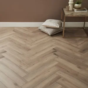 Herringbone Rustic Oak Laminate Flooring