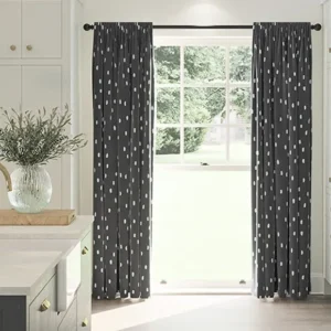 Ink Spots Black Curtains