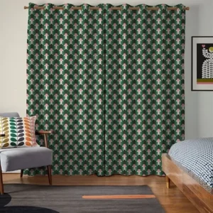 Jade Green Florida Curtains