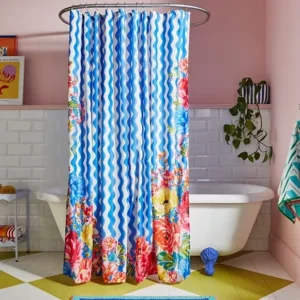 Juicy Bloom Floral Shower Curtain
