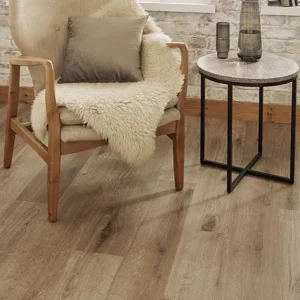Karndean Knight Tile Washed Character Oak Gluedown LVT