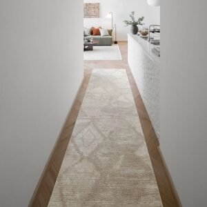 Large Diamond Pattern Runner Carpet