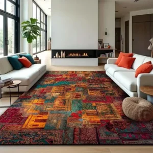Luxury Vintage Persian Style Carpet