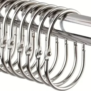Metal Shower Curtain Hooks