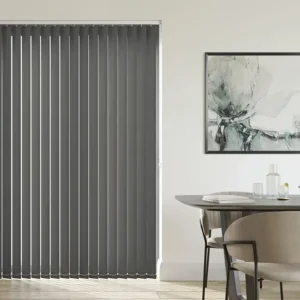 Midnight Black Vertical Blind
