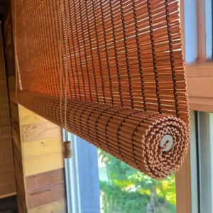 Natural Bamboo 85% Blackout Roller Blind