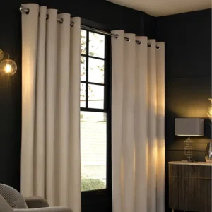 Natural Oatmeal Velvet Curtains