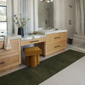 Nico Solid Olive Rug