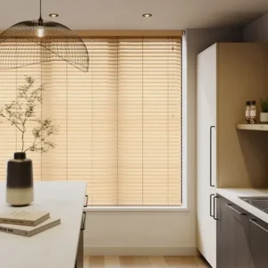 Oak Effect 50mm Venetian Blind