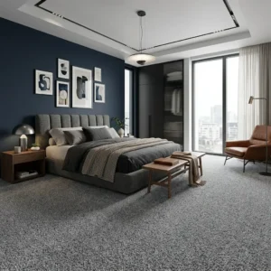 Pimlico Grey Bedroom Carpet