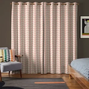 Pink Solid Stem Curtains
