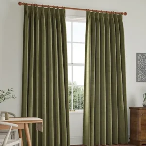 Sage Green Lodden Curtains