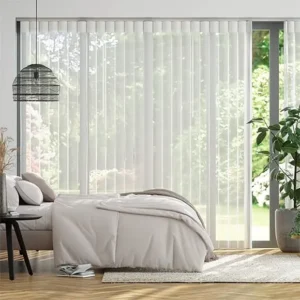 Snow White Voile Privacy Curtain