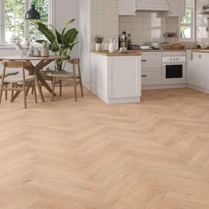 Taranto Wentworth Oak Herringbone SPC Click Vinyl