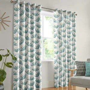 Tidy Tips White Wildflower Curtains