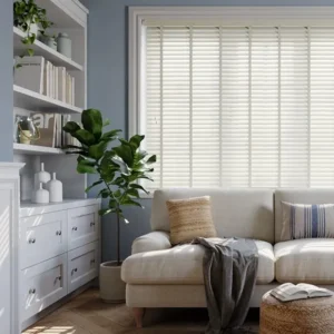 White 50mm Taped Venetian Blind