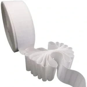 White Curtain Heading Tape 15m