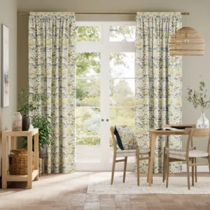 William Morris Strawberry Thief Natural Curtains