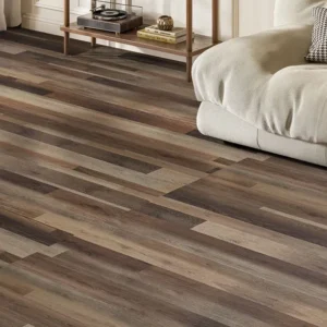 Wood Grain Self-Adhesive PVC Flooring
