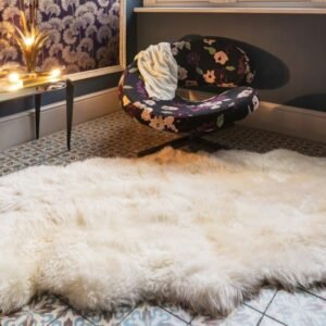 Asiatic Sheepskin White Rug