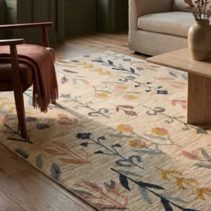 Beige Pamela Hand-tufted Rug