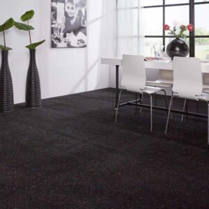 Black Glitter Twist Carpets