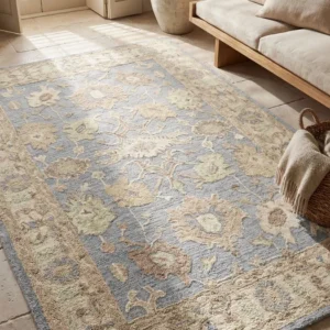 Blue Nahid Hand-tufted Rug
