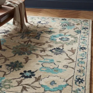 Cream Justin Hand-tufted Rug