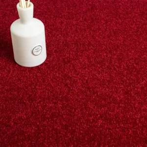 Crimson Red Twist Carpets